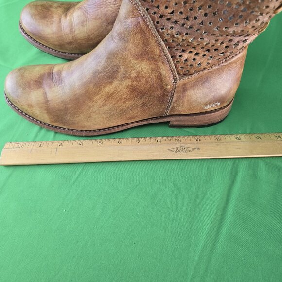 Bed Stu Cobbler Bridgewater Perforated Leather Boot  size 43 / w 12 / m 10 - Picture 10 of 13